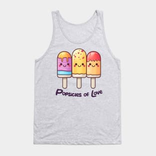 Kawaii Adorable Pride Popsicles Tank Top